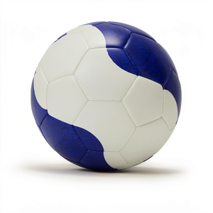 Training <b>Football</b> | High Performance Top Training TPU Ball | Extra Durable Foam Design 0.43kg White/Blue/Red 5 <b>UK</b> Adult - Product Image 1