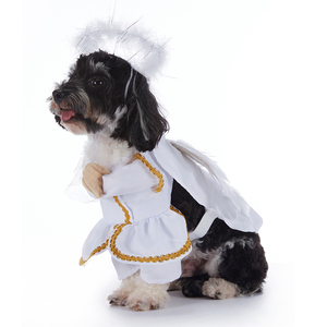 Disfraz de Ángel de la Oración para Perro, de Poliéster, Moderno, Divertido, para Halloween, Cosplay, para Perros, Tallas <span class=keywords><strong>S</strong></span>/M/L/XL - Product Image 2