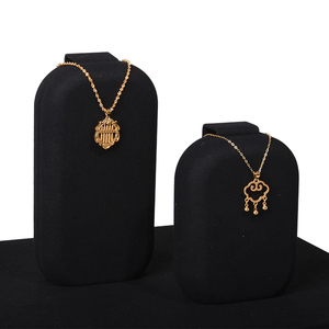 Jinsky Luxury rotating Jewelry Store vetrina <span class=keywords><strong>espositore</strong></span> Set busto collana pendente Rack <span class=keywords><strong>espositore</strong></span> per gioielli in metallo Stand - Product Image 3