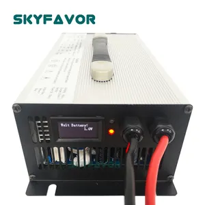 Özelleştirilmiş 1500W 36V 30A otomatik akü şarj cihazı veya 24V 45A 12V 60A şarj ters bağlantı koruma batarya şarj cihazı