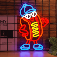 Letrero LED de Neón con Contorno Facial para Barbería, Estudio de Tatuajes, Salón, Boutique, Cafetería y Decoración de Pared
