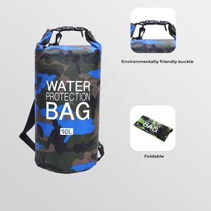 420D PVC Polyester Tissu Léger Swim Drifting Bag Single Shoulder Outdoor Sports Storage Bag Camouflage Waterproof Bag - Product Image 4