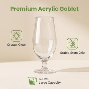 Verre à <span class=keywords><strong>vin</strong></span> en plastique PC incassable réutilisable de qualité supérieure pour mariage et fête, service OEM - Product Image 3