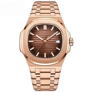 Reloj de Pulsera de Lujo para Hombre, Marca Original, Diseño Cuadrado, Cristal de Cuarzo, Aleación de Zinc, Calendario Ecológico, Luminoso, Casual y de Negocios - Product Image 1