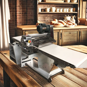 Pain Ce table électrique pâtisserie Table Top manuel Croissant Mini pâte Sheeter Machine rouleau petit 220V pour un usage domestique - Product Image 1