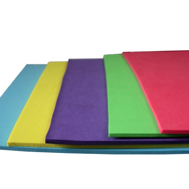 Factory Wholesale Environmental protection Colorful Soft Green Foam Rubber Eva Foam Sheet Insole Slipper Making Material