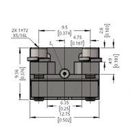 Conector Coaxial RF ELSA2305A07 SMA Macho de Montaje en Borde de PCB, 50 Ohmios, DC-27GHz, Alta Frecuencia, Chapado en Oro, Personalizable