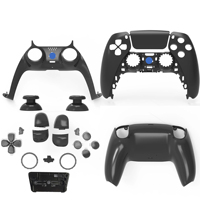 Coque de remplacement pour manette PS5, coque avant et arrière, kit de boutons DIY, pièces de rechange pour réparation de manette
