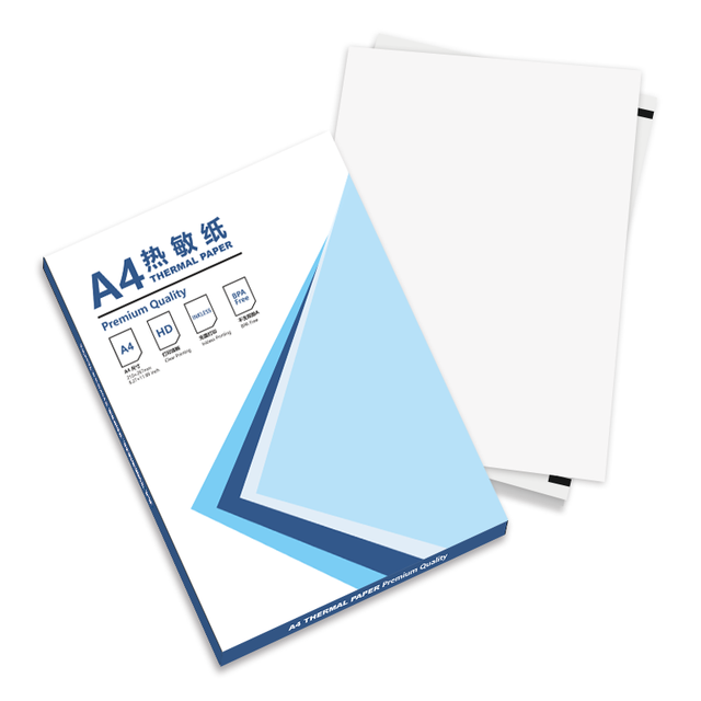 A4 Thermal Paper BPA-Free 216*279 Heat Sensitive Quick-Drying for Student Homework and US Letter Size