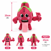 Steal a Brainrot Plush Set-Top Box No 9 House Stuffed Doll Creative Toy with PP Cotton Filling 0-10cm 14 Years & up