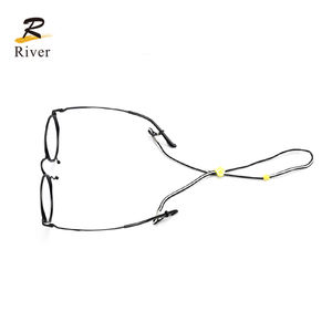 Rubbery-gafas <span class=keywords><strong>de</strong></span> sol coloridas para niños, lentes <span class=keywords><strong>de</strong></span> colores combinados, antipérdida, con cordón elástico, joyería, cadena, gran oferta - Product Image 2