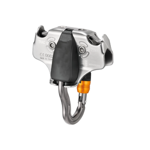 Polea de tirolina profesional con puente de mosquetón - Product Image 1