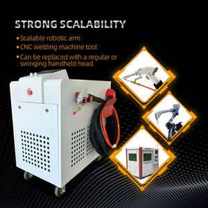เครื่องเชื่อมเลเซอร์ไฟเบอร์แบบมือถือขนาดเล็ก 1500W ระบายความร้อนด้วยน้ำ รุ่นมาตรฐาน Herolaser สำหรับเชื่อมโลหะ ระบบอัตโนมัติ ความแม่นยำสูง - Product Image 5