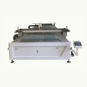 CNC Electric Knife Garment Fabric Cloth Apparel Spreading Cutting Machine with Drawing Pen