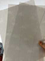 Papier synthétique personnalisé Forest Deer 85 g/m² en coton, papier crépon sonore, papier filigrané pour étiquettes de protection de marque