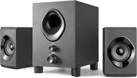 Enceinte Hi-Fi LBW-257 2.1 avec Subwoofer la Plus Vendue en 2022, Enceinte de Cinéma Maison pour PC avec Bluetooth, USB, TF, AUX