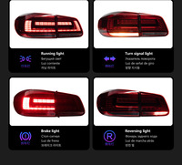 Feu arrière de voiture pour Volkswagen Tiguan 13-16 Modèle importé Modifié LED Frein Clignotant DRL Pièces automobiles