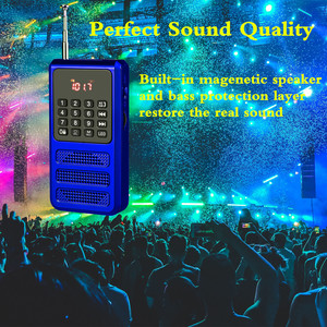 Xách tay nhỏ FM <span class=keywords><strong>Radio</strong></span> với blueteeth, túi <span class=keywords><strong>Radio</strong></span> với máy ghi âm, SD Thẻ MP3 Máy nghe nhạc - Product Image 4