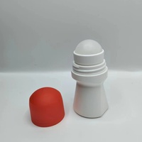Flacon roll-on en plastique blanc 50 ml pour déodorant et parfum, avec bille en PP – Vente chaude, personnalisable, directement de l'usine