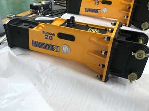 หัวเจาะไฮดรอลิก SOOSAN รุ่นใหม่ SB20 แบบกล่อง สำหรับรถขุดขนาดเล็ก รถตักล้อยาง Bob Cat และรถตักขนาดเล็กอื่นๆ - 1.2-3 ตัน สำหรับงานรื้อถอน - Product Image 4