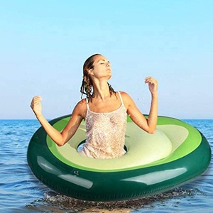 Flotante <span class=keywords><strong>inflable</strong></span> <span class=keywords><strong>aguacate</strong></span> con gran bola adecuado para piscinas y playas piscina rafting - Product Image 4