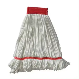 Bestselling Pure White Cotton Mop Refill Industrial Cleaning Cotton Mop Head Reusable Mop Head