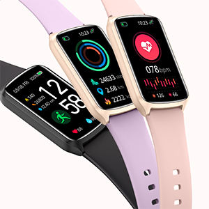 Gran oferta, rastreador de actividad, pulsera deportiva resistente al agua, reloj inteligente clasificado para hombres y mujeres para Android Ios Qx7, reloj inteligente - Product Image 4