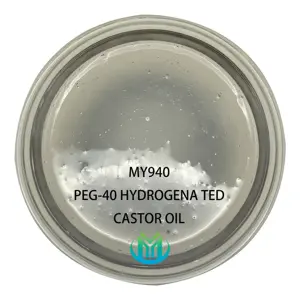 PEG-40 aceite de ricino hidrogenado Venta a granel PEG 40 Número CAS 61788-85-0