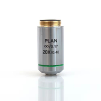 BOSSQING Universal Biological Flat-Field Semi-Apochromatic Achromatic Lens Objectives 20.32mmRMS Parfocal Anti-Reflective