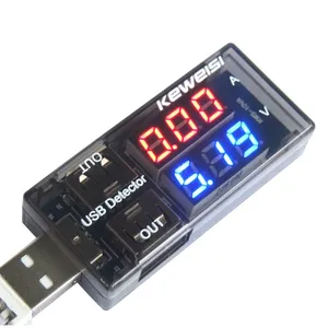 THJ USB Current And Voltage Tester Usb Voltage And Current Meter USB Charger Doctors Mobile Battery Tester Power Detector