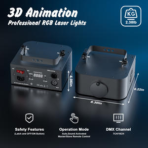 Nouvelle télécommande couleur <span class=keywords><strong>Animation</strong></span> Laser lumière Laser commande vocale <span class=keywords><strong>Flash</strong></span> chambre lumière Disco danse lampe bar éclairage de scène - Product Image 3