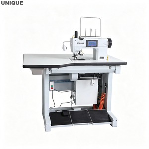 UNIQUE UN-H785 Computerized Single Needle Flat Sewing <b>Machine</b> Built-in Thread Trimmer High Productivity Industrial Lockstitch - Product Image 1