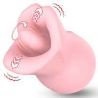 OEM Mund-Zungen-Vibrator für Frauen Masturbation 10 Frequenzen USB Aufladbar 100% Wasserdicht G-Punkt Klitoris
