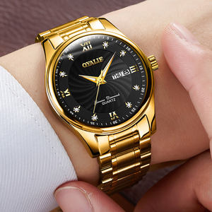 Montre de sport classique de luxe pour homme, étanche, en acier inoxydable avec affichage de la date et du jour, mouvement Miyota, Relojes Hombre - Product Image 4