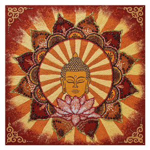 Wholesale 5D Diamond <strong>Painting</strong> DIY Home Decoration Cross Stitch <strong>Buddha</strong> Head Still Life <strong>Paintings</strong> - Product Image 2