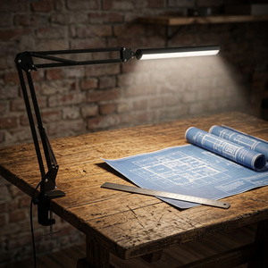 <span class=keywords><strong>Lampe</strong></span> <span class=keywords><strong>de</strong></span> <span class=keywords><strong>bureau</strong></span> <span class=keywords><strong>à</strong></span> clipser 12W USB avec bras articulé et tête simple ou double pour <span class=keywords><strong>bureau</strong></span>, étude et poste <span class=keywords><strong>de</strong></span> travail – Pour les distributeurs - Product Image 5