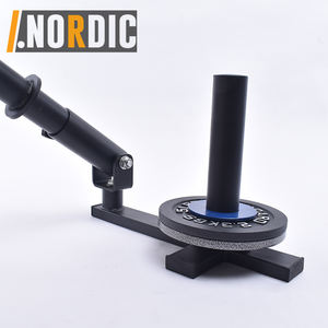 Base de jasmin Portable, Rotation à 360 degrés, attache de la barre en T, plate-forme en plastique, multifonctionnel, pour entraînement de poids - Product Image 5