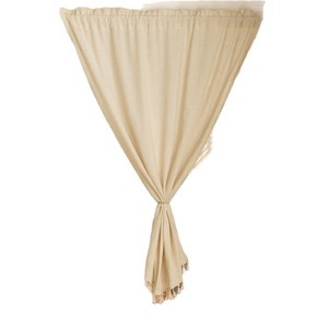 XinLan Cantonnière à franges semi-transparente <span class=keywords><strong>sans</strong></span> perçage, à passe-<span class=keywords><strong>tringle</strong></span>, demi-rideau pour cuisine et salle de bain, rideau d'intimité sur mesure pour <span class=keywords><strong>baie</strong></span> vitrée - Product Image 5