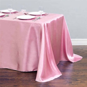 Rechteckige Satin Weihnachten Tischdecke Hot Selling Schwarz/Gold/Weiß Tischdecken Einweg Universal Tischdecke - Product Image 6