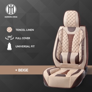 Funda de Asiento de Coche Premium Marcan, Ajuste Universal 360, Funda Completa Transpirable, Cojín para Asiento de Auto para Honda, Toyota, Benz - Product Image 3