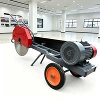 Machine de découpe de barres d'acier portative 500 mm, motorisée 380V 7.5kW, avec système de refroidissement par réservoir d'eau pour un meilleur rendement