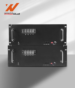 Литий-ионный фосфатный аккумулятор Wingosolar, 24 В, 48 В, 50 А · ч, 100 А · ч, 200 А · ч, 300 А · ч, 5 кВтч, 10 кВтч, батарея <span class=keywords><strong>LiFePO4</strong></span> для солнечной системы - Product Image 2