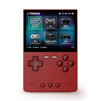 Console de jeu portable TRIMUI BRICK, écran IPS de 3,2 pouces, système Linux, éclairage LED, panneau arrière en métal, clavier Trimui UI, jeux vidéo, cadeaux