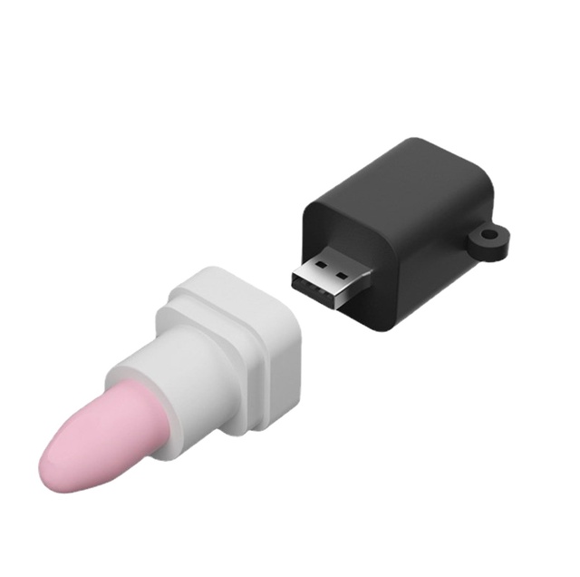 Women Gift Lipsticks Usb Soft Pvc Lipstick Shape Usb Flash Drive Lipstick Pen Drive  Customized Lip Sticks Usb Flash Drive