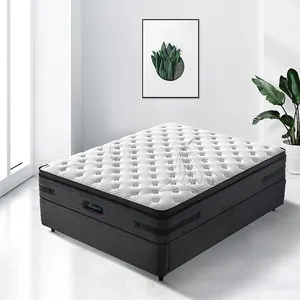 Sleepwell Roll Up Cool Gel Memory Foam King Size Pocket Spring Bed Mattress