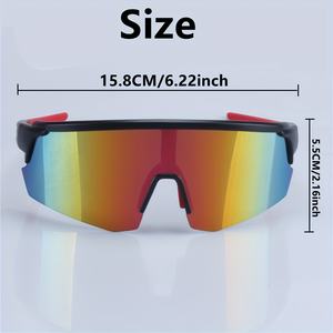 男女通用自行车UV400眼镜高清运动眼镜MTB户外活动骑山路赛车钓鱼自行车徒步护目镜 - Product Image 2