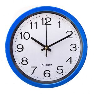 8 Inch Plastic Frame <b>Wall</b> <b>Clock</b> Silent for Living Room Decoration - Product Image 6