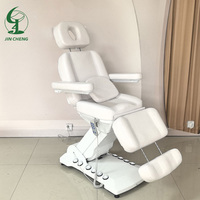 Jincheng-Équipement de salon réglable, table de beauté électrique, à commande au pied intégrée, lit de luxe à 3 moteurs, civière d'allaitement