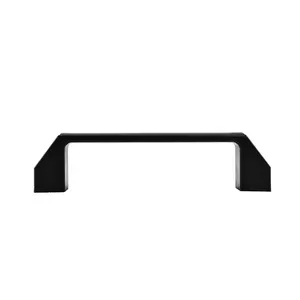 Plastic Square Pull Handles Hot Selling 90mm Black Five-pointed Furniture Handle Knob High Quality Plastic Door Handles Molded