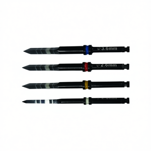 Nuevo Taladro Piloto para Implantes Dentales, 2.0/2.6/2.8/3.2mm, Recubrimiento de Plasma Negro, Taladros Quirúrgicos para Implantes - Product Image 1